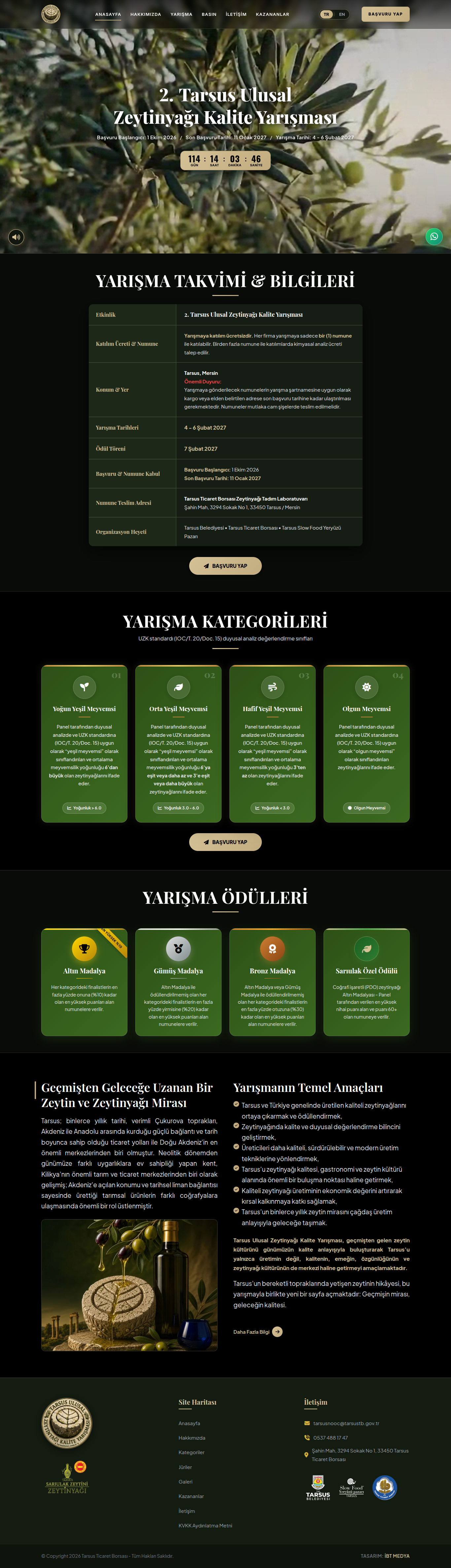 Tarsus Nooc Yarışma Sitesi